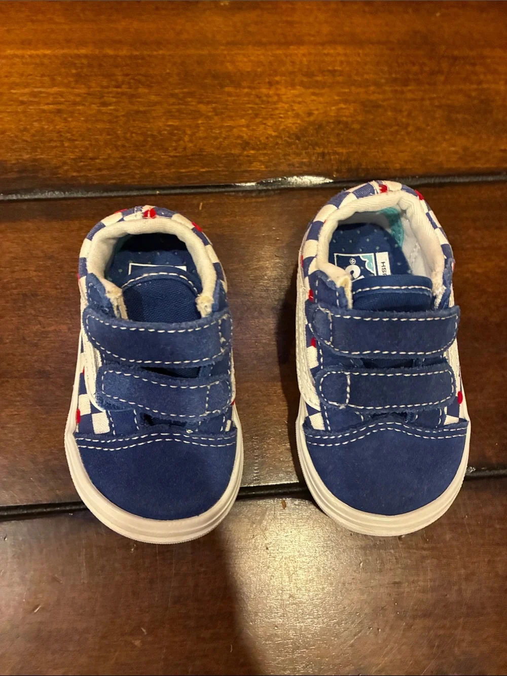 Vans Toddler Shoes – Size 4 Comfycush – Off the Wall “Autism Awareness” (ABBA)